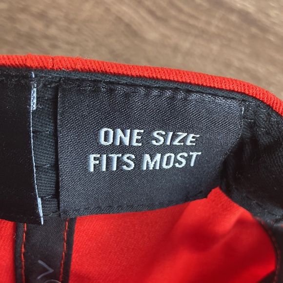 Mens Red Adjustable Already Design Co Hat w/ Fort Worth’s HG Supply Co Logo - Picture 11 of 11